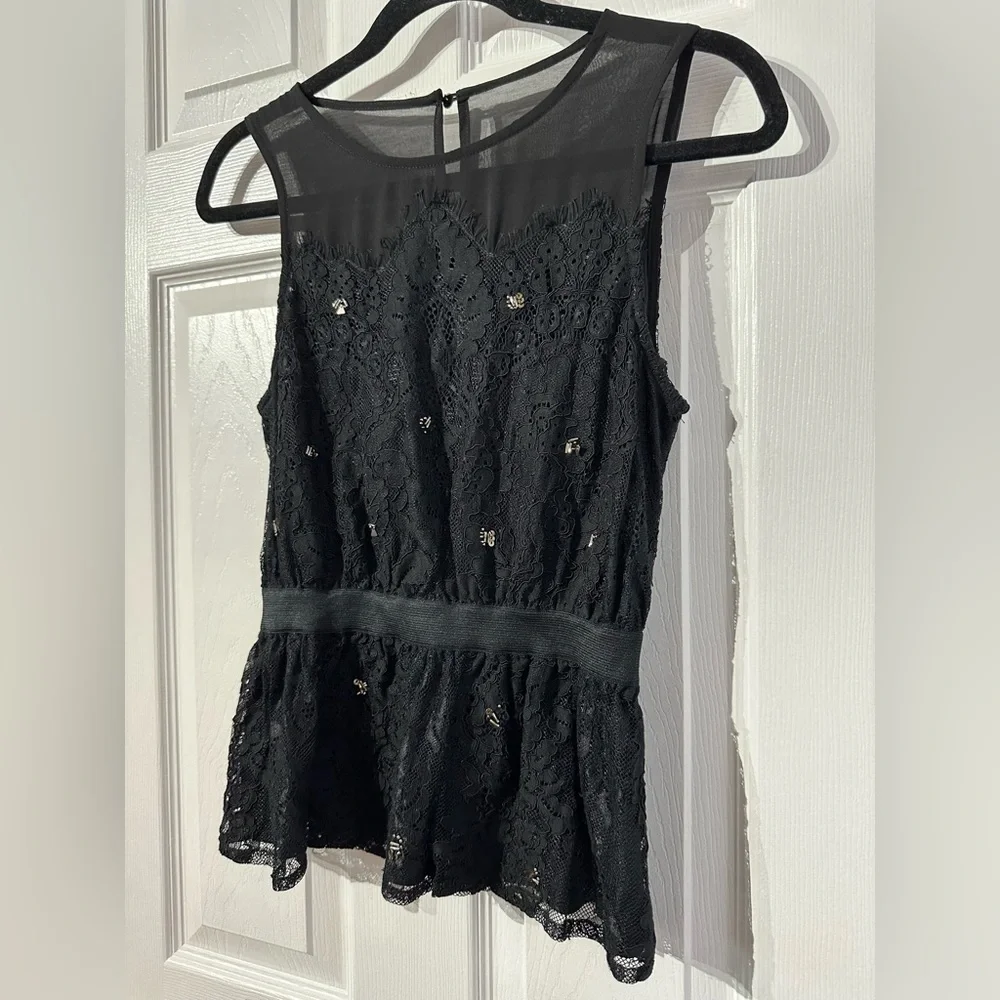 Meadow Rue Midnight Black Top (XS) - Picture 6 of 15